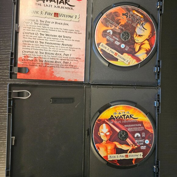 Avatar the last airbender Book 3: Fire DVDs - Picture 3 of 3